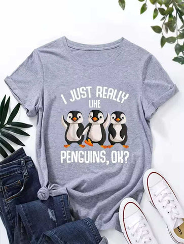 I Just Love Penguins Top