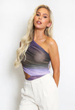 Side Cut Out One Shoulder Bodysuit