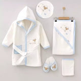 100% Cotton Boy's and Girl's Bath Set