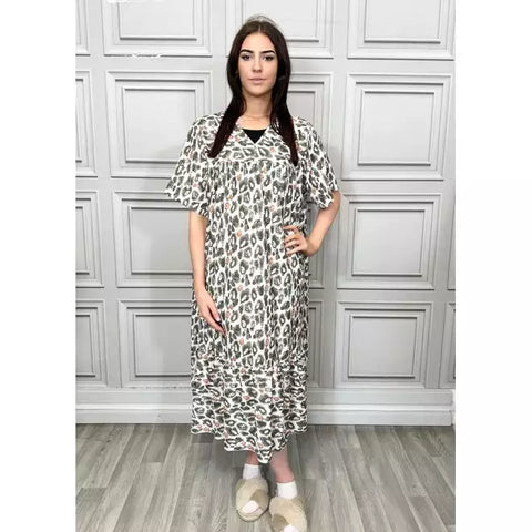 Summer Printed Maxi Dress