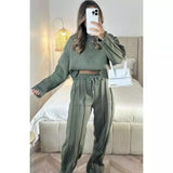 Detailed Loungewear Set