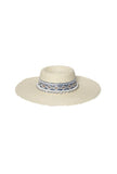 Sun Hat with Embroidered Band