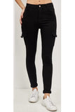 Cargo Denim Skinny Jeans