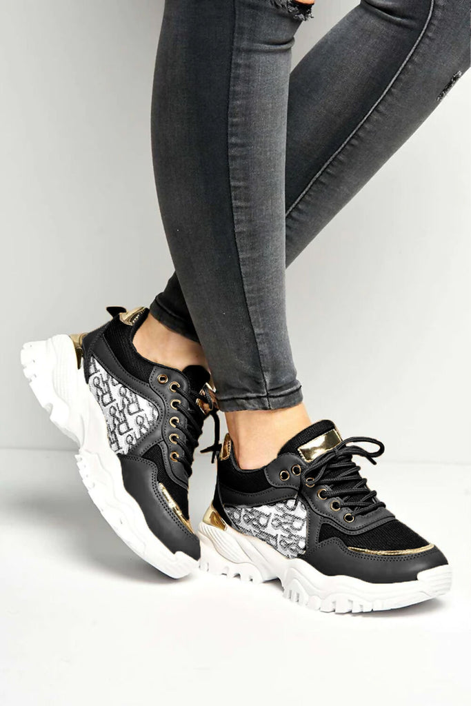 Designer String Trainers Chunky Dior Inspired Trainers – SL Boutique