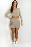 Pleated Active Tennis Skirt