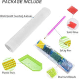 Christmas Penguin Diamond Art