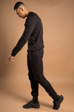 Contrast Piped Cargo Pocket Tracksuit
