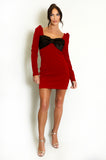 Bow Front Mini Dress