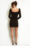 Bow Front Mini Dress