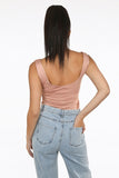 Square Neck Crop Tops