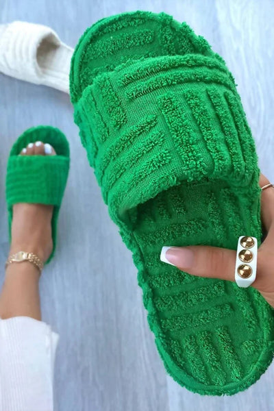 Towelling Slippers