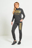 Plus Size Boss Lady Tracksuit