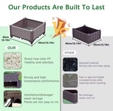 Plastic Large Flower Pot Box