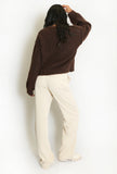 Slogan Tag Wool Blend Jumper