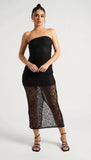 Black Sequin Going Out Dress