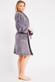 Fleeced Dressing Gown