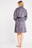 Fleeced Dressing Gown