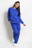 Jersey Sweatshirt and Wide Leg Cargo Set