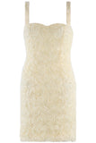 Floral Square Neck Mini Dress