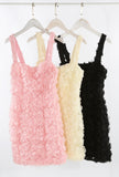 Floral Square Neck Mini Dress