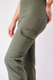 Pocket Flaps Side Fitted Jumpsuit