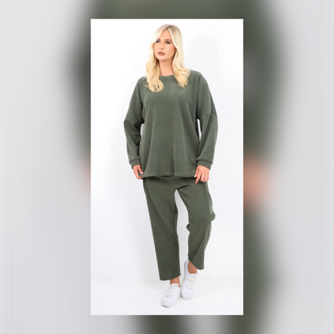 Italian Corduroy Loungewear Set