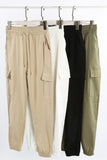 Elasticated Cuff Cargo Trouser
