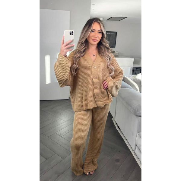 Oversized Ribbed Loungewear Set