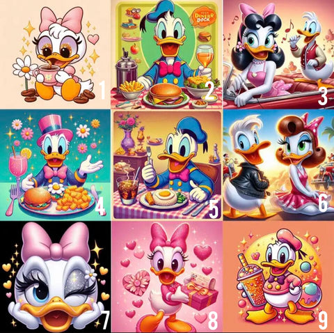 Duck Diamond Art