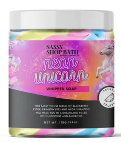 Neon Unicorn - Whipped Soap