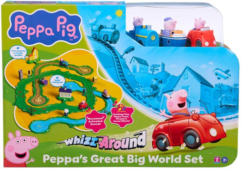 Peppa Pig Whizz Around Peppas Great Big World Set