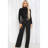 Black Flared Trousers